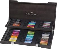 FABER-CASTELL 167400 - Tuschezeichner PITT artist pen, 90 St&uuml;ck, im Holzkoffer,