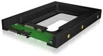 Icy Box IB-2538StS Konverter 1x 2,5 Zoll auf 1x 3,5 Zoll f&uuml;r SATA HDD/SSD,