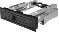 Icy Box IB-166SSK-B Tr&auml;gerloser Wechselrahmen f&uuml;r 3,5 Zoll (8,9 cm) SATA/SAS...