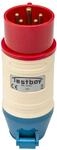 Testboy TV 416A CEE-Adapter, Elektrikerwerkzeug (bruchfestes PE-Geh&auml;use,