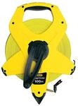 STANLEY Ma&szlig;band Rahmenbandmass Power Winder Fiberglas (100 m L&auml;nge, 13 mm...