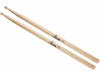XDrum Schlagzeug Sticks 5B Wood Tip (runder Holzkopf, Länge: ca. 405 mm, 1...