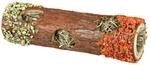 Trixie 60770 Natural Snack Tube Tunnel mit Heuf&uuml;llung f&uuml;r kleine Nagetiere und