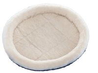 Nobby Flauschbett f&uuml;r Nager, 30 x 26 cm, Creme, wendbar