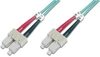 DIGITUS DK-2522-02/3 Glasfaserkabel 2 m SC Blau