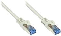 Patchkabel, Cat. 6A, S/FTP, PiMF, halogenfrei, 500MHz, grau, 10m, Good...