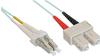 InLine 88645O LWL Duplex Kabel, LC/SC, 50/125µm, OM3, 5m