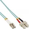InLine 88640O LWL Duplex Kabel, LC/SC, 50/125µm, OM3, 10m