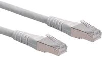 ROLINE Patchkabel Kat.6 (Class E) S/FTP (PiMF), grau, 15 m