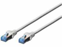 DIGITUS LAN Kabel Cat 5e - 0,5m - CCA Netzwerkkabel Mit RJ45 - SF/UTP Geschirmt...