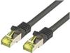 mumbi LAN Kabel 1m CAT 7 Rohkabel Netzwerkkabel S/FTP PimF CAT7 Rohkabel Ethernet