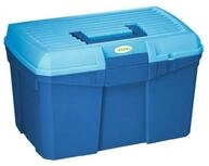 Covalliero Putzbox Siena | Dunkelblau, 40 &times; 26 &times; 24,5 cm, Kunststoff, mit