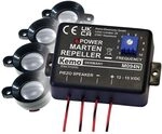 Kemo M094N Marder-Stopper Verscheucht mit starken, pulsierenden...