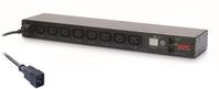 APC Rack PDU - AP7921B - Stromverteilung (schaltbar, 1U, 208/230V, 8 Ausg&auml;nge...