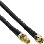 InLine 40860A WLAN Kabel, R-SMA-Stecker auf R-SMA-Kupplung, 10m