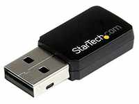StarTech.com USB 2.0 AC600 Mini Dual Band Wireless-AC Wlan Adapter - 1T1R...