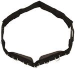 Kerbl Gurtband, breit, 9 Ringe mit verstellbarem Gurt