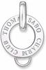 Thomas Sabo Damen Charm-Carrier Charm Club 925 Sterling Silber X0017-001-12