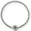 Thomas Sabo Unisex Armband Karma Beads geschwärzt 925 Sterling Silber...