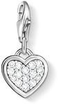 THOMAS SABO Damen Charm-Anh&auml;nger Herz Charm Club 925 Sterling Silber...