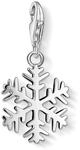 THOMAS SABO Charm-Anh&auml;nger Schneeflocke 925er Sterlingsilber