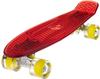 Ridge Skateboard Blaze Mini Cruiser , blau/rot, 55 cm