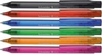 Schneider Fave Kugelschreiber (Druckmechanik, M) 50er Packung sortiert, blau