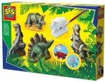 Modanatura e pittura - dinosauri, gr&uuml;n