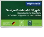 magnetoplan Design-Kreidetafel SP, gr&uuml;n, magnetisch | BxH 600x450 mm | | F&uuml;r...