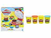Play-Doh Hasbro B5521EU60 Burger Party, inklusive Knetpresse für Burger und 5...