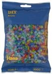 Hama 201-53 - B&uuml;gelperlen 3000 Schreibwaren, transparent
