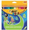 BIC Kids Buntstifte Tropicolors, zum Malen in 24 Farben, im Karton Etui, ab 5...