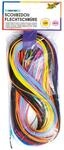 folia 731100 - Basic Mix Scoubidou Flechtschn&uuml;re, opak/transparent, 100 St&uuml;ck