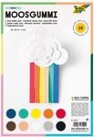 folia 231009 - Moosgummi, 2 mm, ca. 20 x 29 cm, 10 B&ouml;gen, sortiert in 10 Farben -