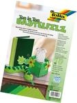 folia 520494 - Bastelfilz Ton in Ton, 20 x 30 cm, 10 Blatt sortiert in Gr&uuml;nt&ouml;nen -