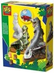 SES 12830 Creative Gipsgie&szlig;set T-Rex 01283-Gipsgie&szlig;set, Multi, Mittel