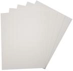 folia 23500 - Moosgummi, 5 B&ouml;gen, 2 mm, ca. 29 x 40 cm, wei&szlig; - ideal f&uuml;r