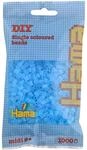 Hama 207-73 B&uuml;gelperlen Beutel 1000x, transparent Aqua