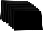 folia 6490 - Tonpapier schwarz, DIN A4, 130 g/qm, 100 Blatt - zum Basteln und