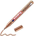 edding 751 Glanzlackmarker - kupfer (metallic) - 1 Lackmarker - Rundspitze 1-2...
