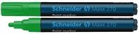 Schneider Schreibger&auml;te Lackmarker Maxx 270, 1-3 mm, gr&uuml;n