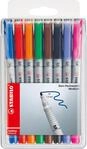 STABILO - Folienstift - OHPen universal - wasserl&ouml;slich medium - 8er Pack