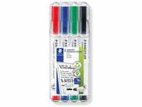 STAEDTLER Whiteboard Marker Lumocolor compact, trocken und rückstandsfrei...