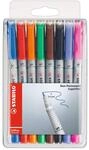 STABILO - Folienstift - OHPen universal - wasserl&ouml;slich superfein - 8er Pack