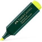 FABER-CASTELL 154807 - Textmarker 48 gelb, nachf&uuml;llbar, Textliner Superfluorescent
