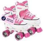HUDORA Rollschuhe Roller Skate Kinder Rollschuhe, pink, 36-39
