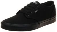 Vans Herren Atwood Sneaker Atwood Trainers, (Canvas) Black/Black, 44 EU