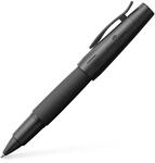 Faber-Castell - Tintenroller e-motion Pure Black, Schwarz