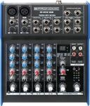 Pronomic M-602FX 6-Kanal Mischpult mit 100 Effekten, 2 XLR und 48 V