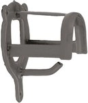 Kerbl 32885 Trensenhalter, perldunkelgrau, pulverbeschichtet